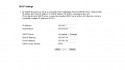 DHCP settings